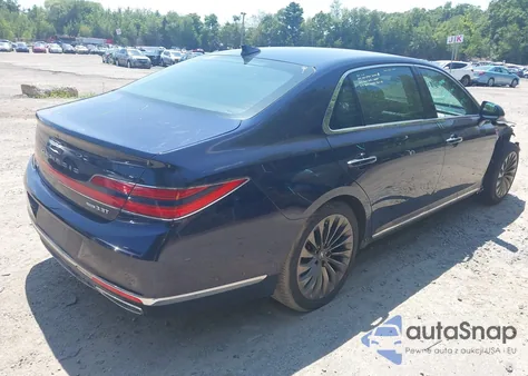 2020 Genesis G90 3.3T Premium Awd from USA, damaged, VIN KMTF34PA4LU078769